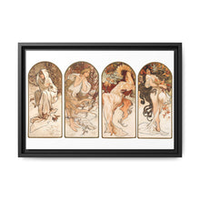 Alphonse Maria Mucha's The Seasons (1897). Famous Art Nouveau artwork - NOMADEN ART GALLERY
