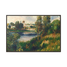 Pierre-Auguste Renoir's Landscape at Vétheuil (c. 1890) - NOMADEN ART GALLERY