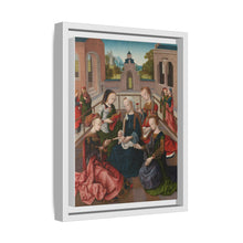 The Virgin and Child with Four Holy Virgins (c. 1495 - c. 1500) by Master of the Virgo inter Virgines