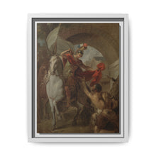 Saint Martin Sharing his Coat with a Beggar by Louis Galloche - NOMADEN ART GALLERY
