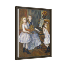 The Daughters of Catulle Mendès, Huguette (1871–1964), Claudine (1876–1937), and Helyonne (1879–1955) (1888) by Pierre-Auguste Renoir