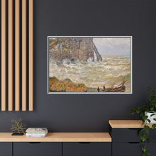 Claude Monet's Stormy Sea in Étretat (1883) - NOMADEN ART GALLERY