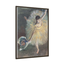Fin de arabesco (1876) de Edgar Degas 
