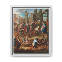 The Adoration of the Kings with Viceroy Pedro de Castro y Figueroa, Duke of La Conquista (La adoracion de los reyes con el virrey Pedro de Castro y Figueroa, duque de la Conquista) by Nicolas Enriquez. - NOMADEN ART GALLERY