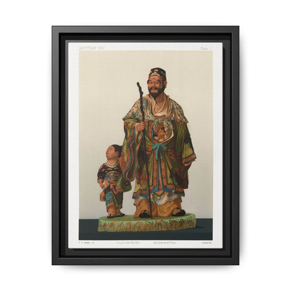 Matte Canvas, Framed (Multi-color) - NOMADEN ART GALLERY