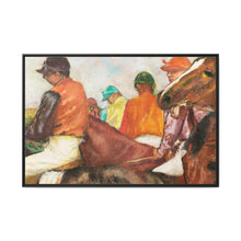 The Jockeys (ca. 1882) by Edgar Degas - NOMADEN ART GALLERY