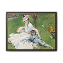 Pierre-Auguste Renoir's Madame Monet and Her Son (1874) - NOMADEN ART GALLERY