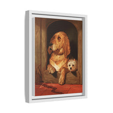 Dignity and Impudence by Sir Edwin Landseer (1877), Landseer’s dog painting of a bloodhound and a terrier - NOMADEN ART GALLERY