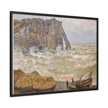 Claude Monet's Stormy Sea in Étretat (1883) - NOMADEN ART GALLERY