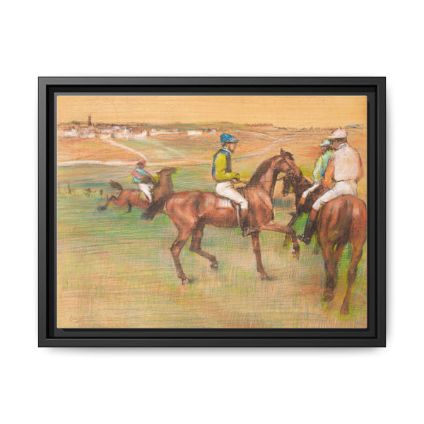 Race Horses (ca. 1885–1888) by Edgar Degas - NOMADEN ART GALLERY