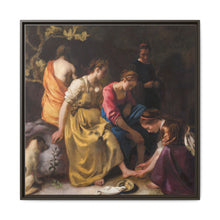 Johannes Vermeer’s Diana and her Nymphs (ca. 1653–1654) - NOMADEN ART GALLERY