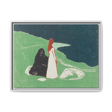 Two Women on the Shore (1898) by Edvard Munch - NOMADEN ART GALLERY