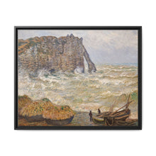 Claude Monet's Stormy Sea in Étretat (1883) - NOMADEN ART GALLERY
