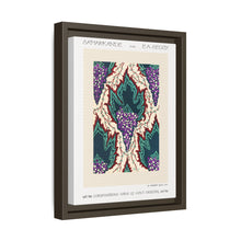 Estampado de pochoir Art Nouveau con estampado de uvas en estilo oriental. Original de nuestra propia edición de 1914 de Samarkande.