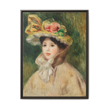 Woman with Capeline (Femme Ã la capeline) (early 1890s) by Pierre-Auguste Renoir - NOMADEN ART GALLERY