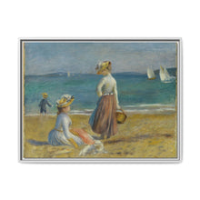 Figures on the Beach (1890) by Pierre-Auguste Renoir - NOMADEN ART GALLERY