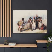 Group of Nubians (Wady Kardasey) illustration by David Roberts (1796–1864)