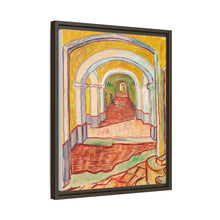 Corridor in the Asylum (1889) by Vincent Van Gogh - NOMADEN ART GALLERY
