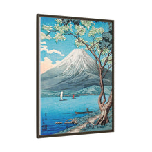 Impresión del monte Fuji desde el lago Yamanaka en alta resolución por Hiroaki Takahashi 