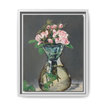 Moss Roses in a Vase (1882) by Edouard Manet. - NOMADEN ART GALLERY