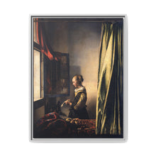 Johannes Vermeer’s Girl Reading a Letter by an Open Window (ca. 1659) - NOMADEN ART GALLERY