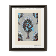 Art Nouveau bird pattern pochoir print in oriental style - NOMADEN ART GALLERY