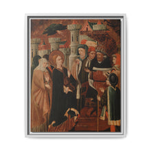 Saint Catherine of Siena before Pope Gregory XI by Blasco de Grañén - NOMADEN ART GALLERY