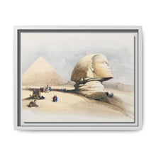 The Great Sphinx Pyramids of Gezeeh illustration bby David Roberts (1796–1864) - NOMADEN ART GALLERY