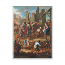 The Adoration of the Kings with Viceroy Pedro de Castro y Figueroa, Duke of La Conquista (La adoracion de los reyes con el virrey Pedro de Castro y Figueroa, duque de la Conquista) by Nicolas Enriquez. - NOMADEN ART GALLERY