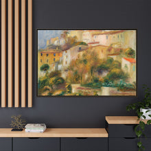 Casas en una colina (Groupe de maisons sur un coteau) de Pierre Auguste Renoir 