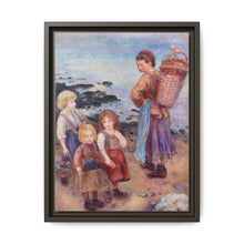 Mussel-Fishers at Berneval (Pêcheuses de moules à Berneval, côte normand) (1879) by Pierre-Auguste Renoir - NOMADEN ART GALLERY