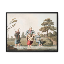 Illustration of leech finders from The Costume of Yorkshire (1814) by George Walker - NOMADEN ART GALLERY