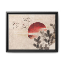Katsushika Hokusai's birds and sunset, from Album of Sketches (1814) - NOMADEN ART GALLERY