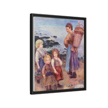 Mussel-Fishers at Berneval (Pêcheuses de moules à Berneval, côte normand) (1879) by Pierre-Auguste Renoir