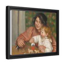 El niño con juguetes de Pierre-Auguste Renoir, Gabrielle y el hijo del artista, Jean (1895-1896) 