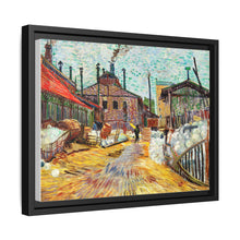 The Factory (1887) by Vincent Van Gogh. Original from the Barnes Foundation. - NOMADEN ART GALLERY