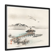 Cottage by the sea by Kōno Bairei (1844-1895)