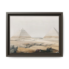 Pyramids of Geezeh (Giza) illustration by David Roberts (1796–1864) - NOMADEN ART GALLERY