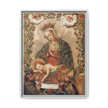 The Virgin Adoring the Christ Child with Two Saints (La Virgin adorando al Nino Jesus con dos santos) by Unidentified artist. - NOMADEN ART GALLERY