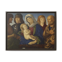 Madonna and Child with Four Saints (ca. 1500 (Renaissance)) by Vincenzo di Biagio Catena and After Giovanni Bellini - NOMADEN ART GALLERY