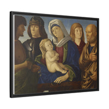Madonna and Child with Four Saints (ca. 1500 (Renaissance)) by Vincenzo di Biagio Catena and After Giovanni Bellini