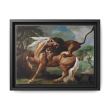 A Lion Attacking a Horse (1762) by George Stubbs. - NOMADEN ART GALLERY