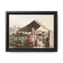 Illustration of teasel field from The Costume of Yorkshire (1814) by George Walker - NOMADEN ART GALLERY