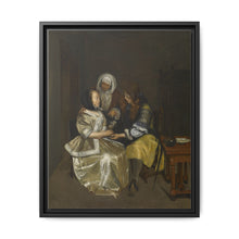 A Glass of Lemonade (ca. 1664 (Baroque)) by Gerard Terborch II and Workshop of Gerard Terborch II - NOMADEN ART GALLERY