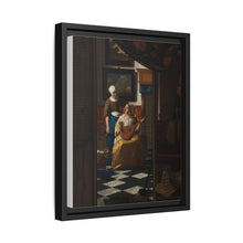 The Love Letter (ca. 1669 –1670) by Johannes Vermeer - NOMADEN ART GALLERY