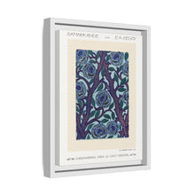 Flower pattern Art Deco stencil print in oriental style