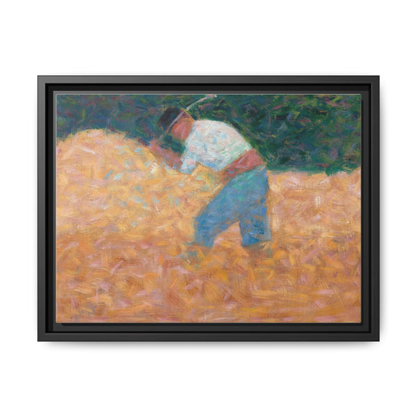 The Stone Breaker (ca. 1882) by Georges Seurat - NOMADEN ART GALLERY