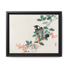 Black-capped chickadee by Kōno Bairei (1844-1895) - NOMADEN ART GALLERY