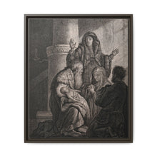 Simeon recognises the infant Jesus as saviour. Etching by C.W. Weisbrod after Rembrandt, 1627-8. - NOMADEN ART GALLERY