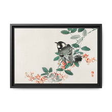 Black-capped chickadee by Kōno Bairei (1844-1895) - NOMADEN ART GALLERY